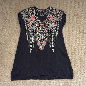 Johnny Was Beautiful Embroidered Tunic